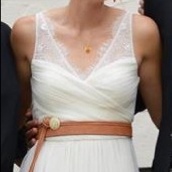 BHLDN Wedding/Bridesmaid Dress, Ivory 4 - Picture 2 of 5